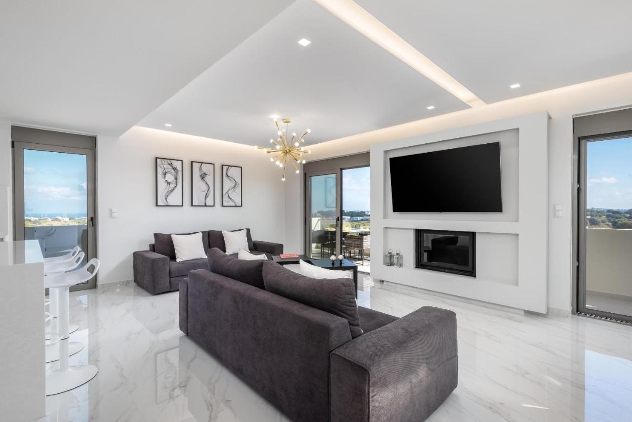 依克希亚Panorama Luxury Penthouse公寓 外观 照片